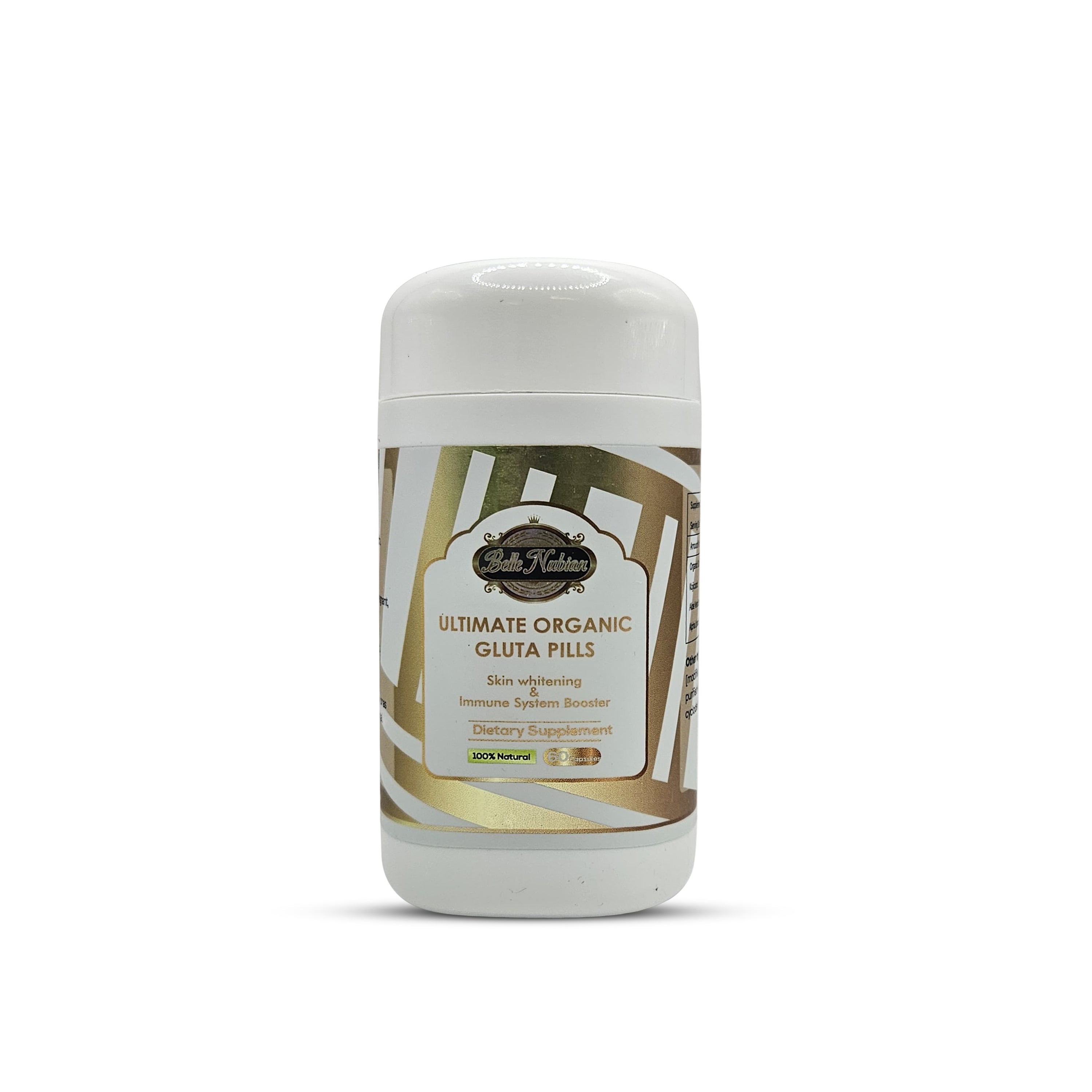 Skin Lightening Gluta Pills | Organic Ultimate Gluta Pills Belle Nubian Skincare Skin Lightening Gluta Pills | Organic Ultimate Gluta Pills Belle Nubian Skincare