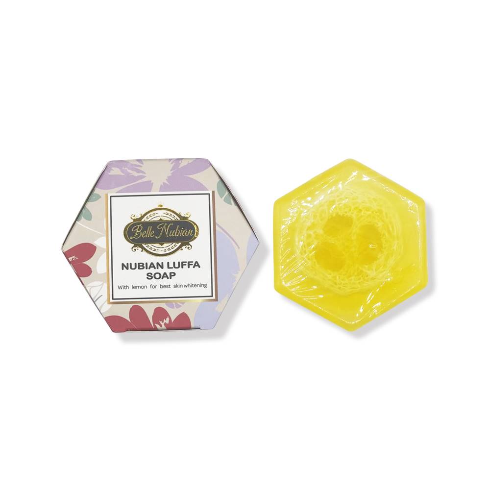 LIGHTENING EGYPTIAN LUFFA SOAP: STRETCH MARKS CELLULITES BLEMISHES