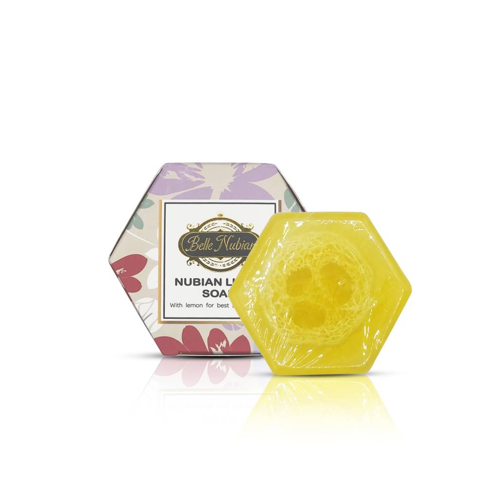 LIGHTENING EGYPTIAN LUFFA SOAP: STRETCH MARKS CELLULITES BLEMISHES
