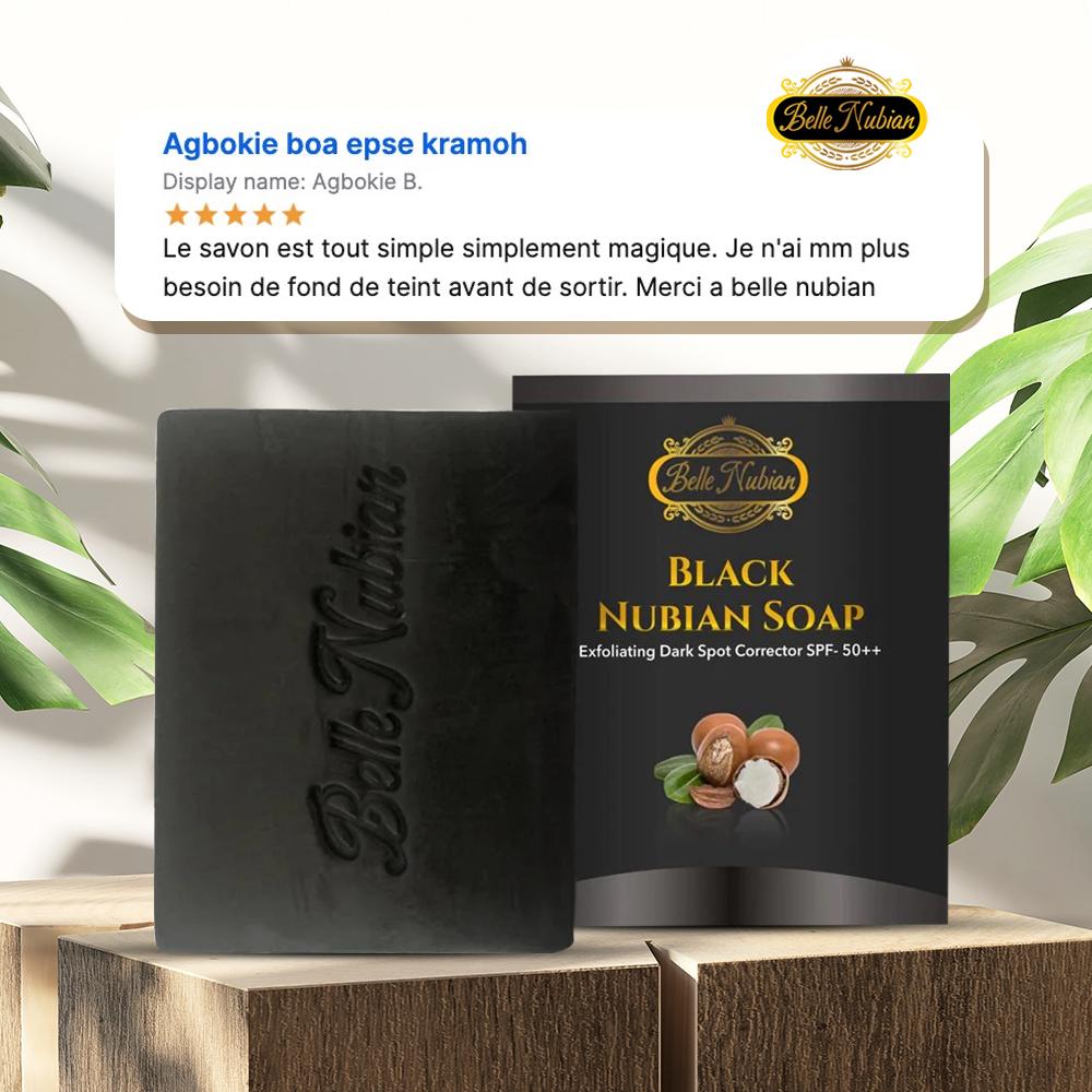 ***NOUVEAU SAVON NOIR avec HUILE D'ARGAN
