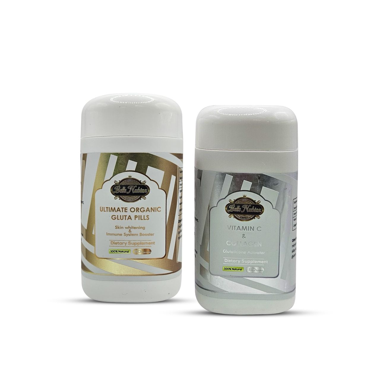 Ultimate Organic Pills + Vitamin C Collagen Belle Nubian Skincare Ultimate Organic Pills + Vitamin C Collagen Belle Nubian Skincare