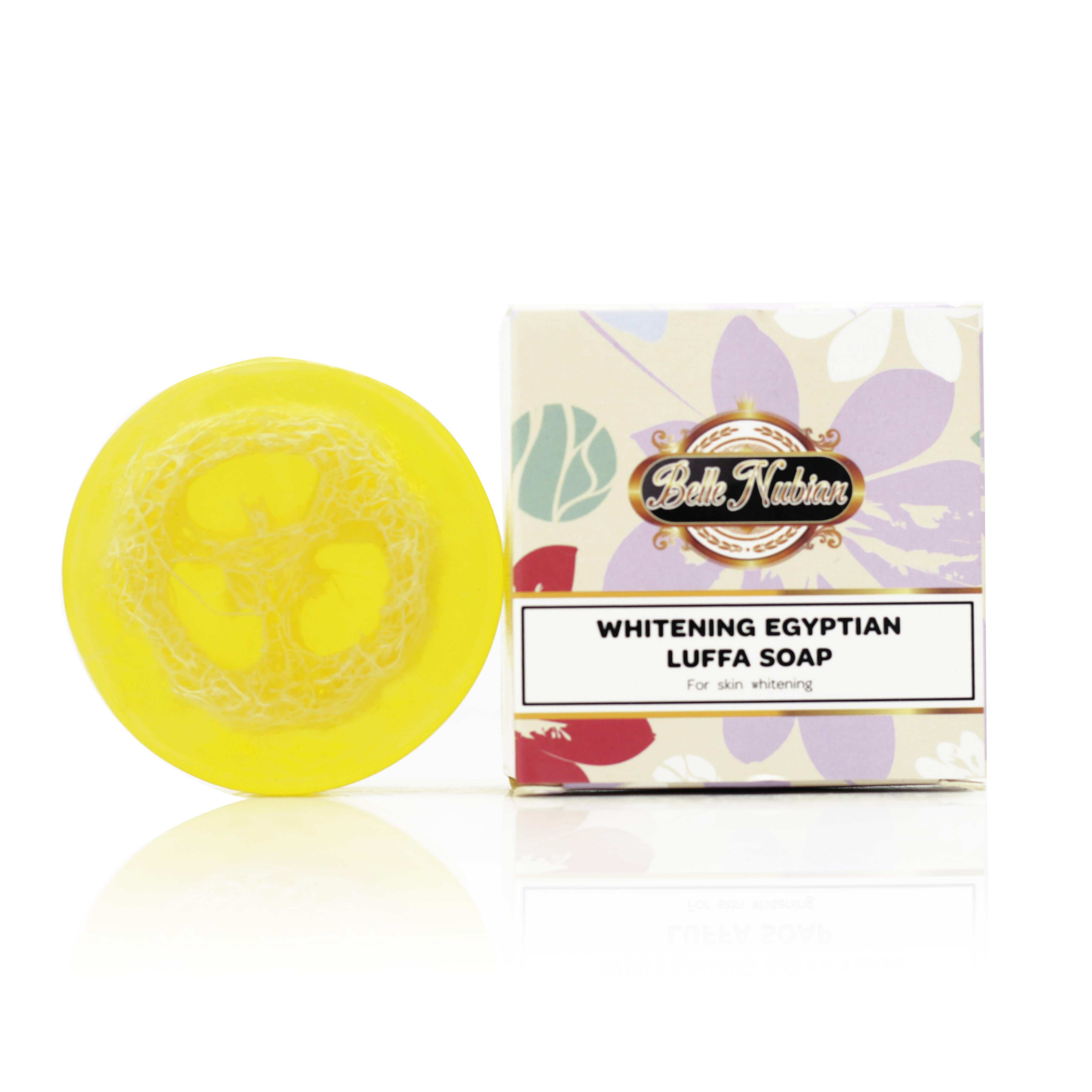 LIGHTENING EGYPTIAN LUFFA SOAP: STRETCH MARKS CELLULITES BLEMISHES