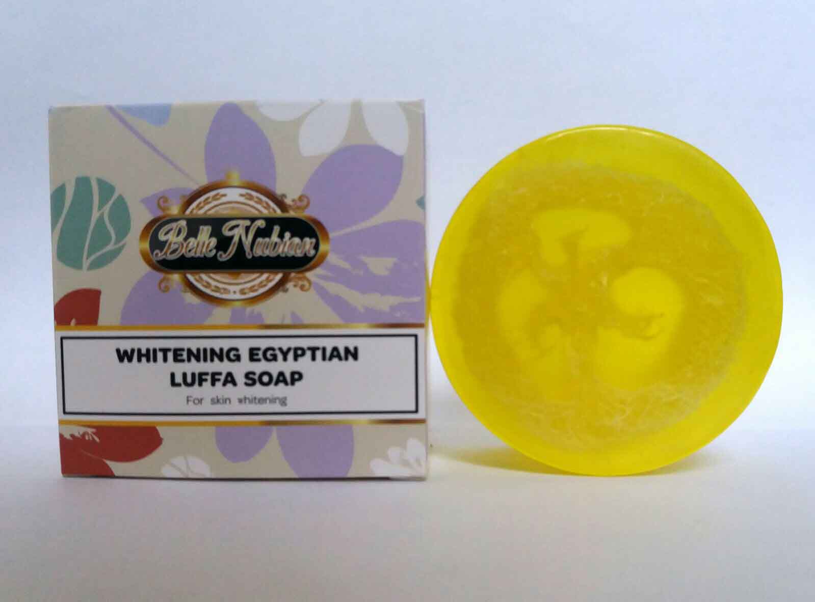 LIGHTENING EGYPTIAN LUFFA SOAP: STRETCH MARKS CELLULITES BLEMISHES