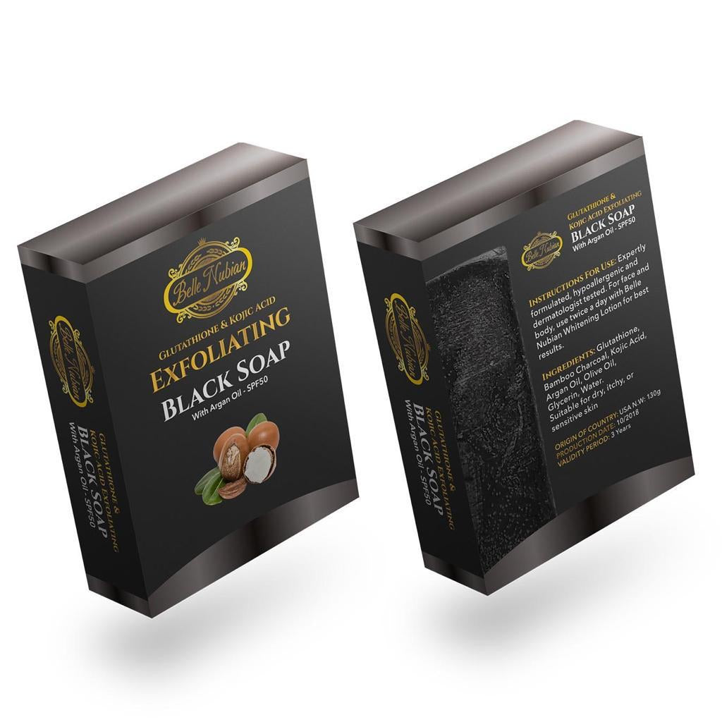 ***NOUVEAU SAVON NOIR avec HUILE D'ARGAN
