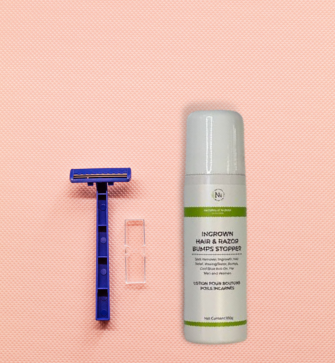 Poils incarnés & Rasoir Bump Stopper ( CONTRE POILS INCARNÉS)
