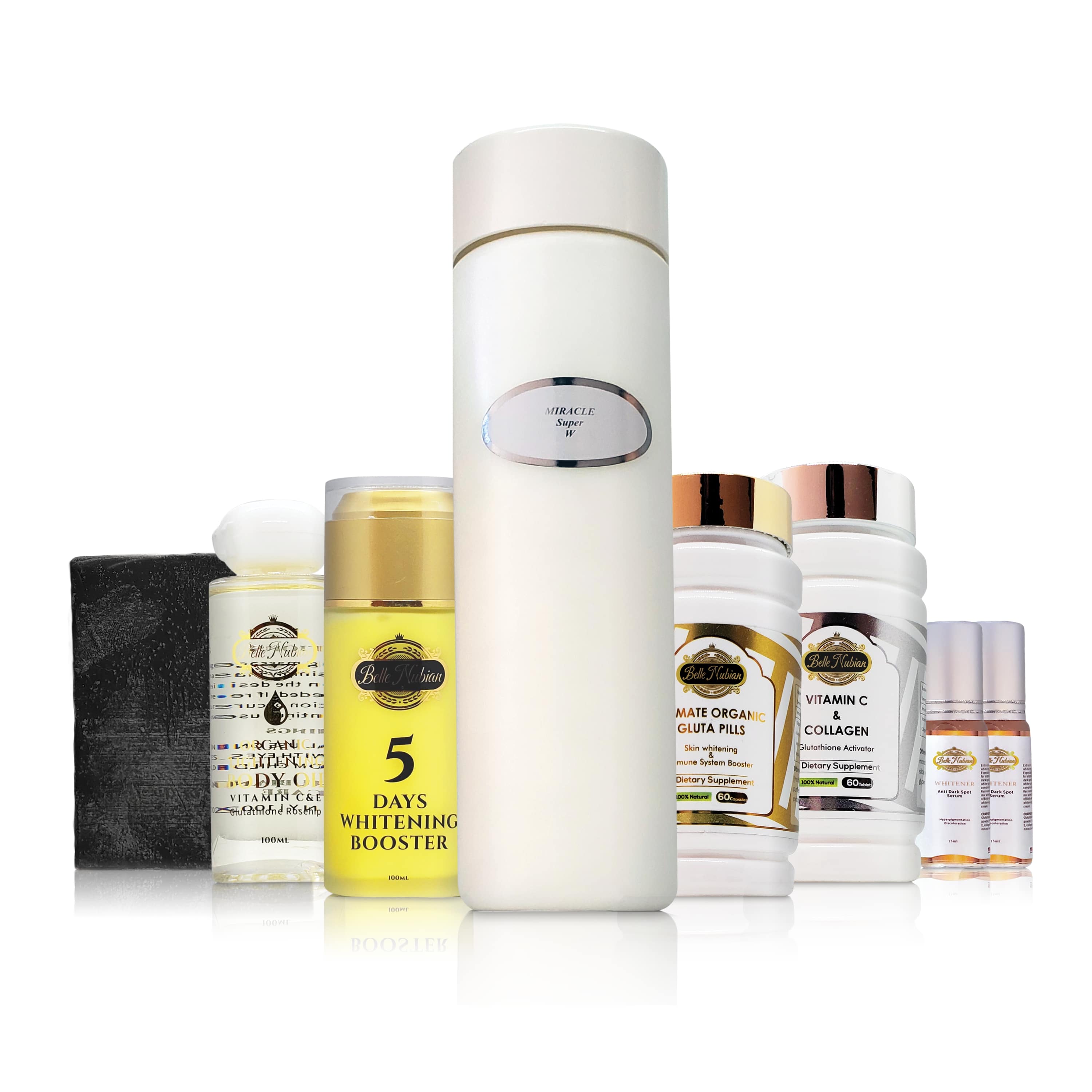 Ensemble Eclat Miracle (Avec Huile corporelle biologique)