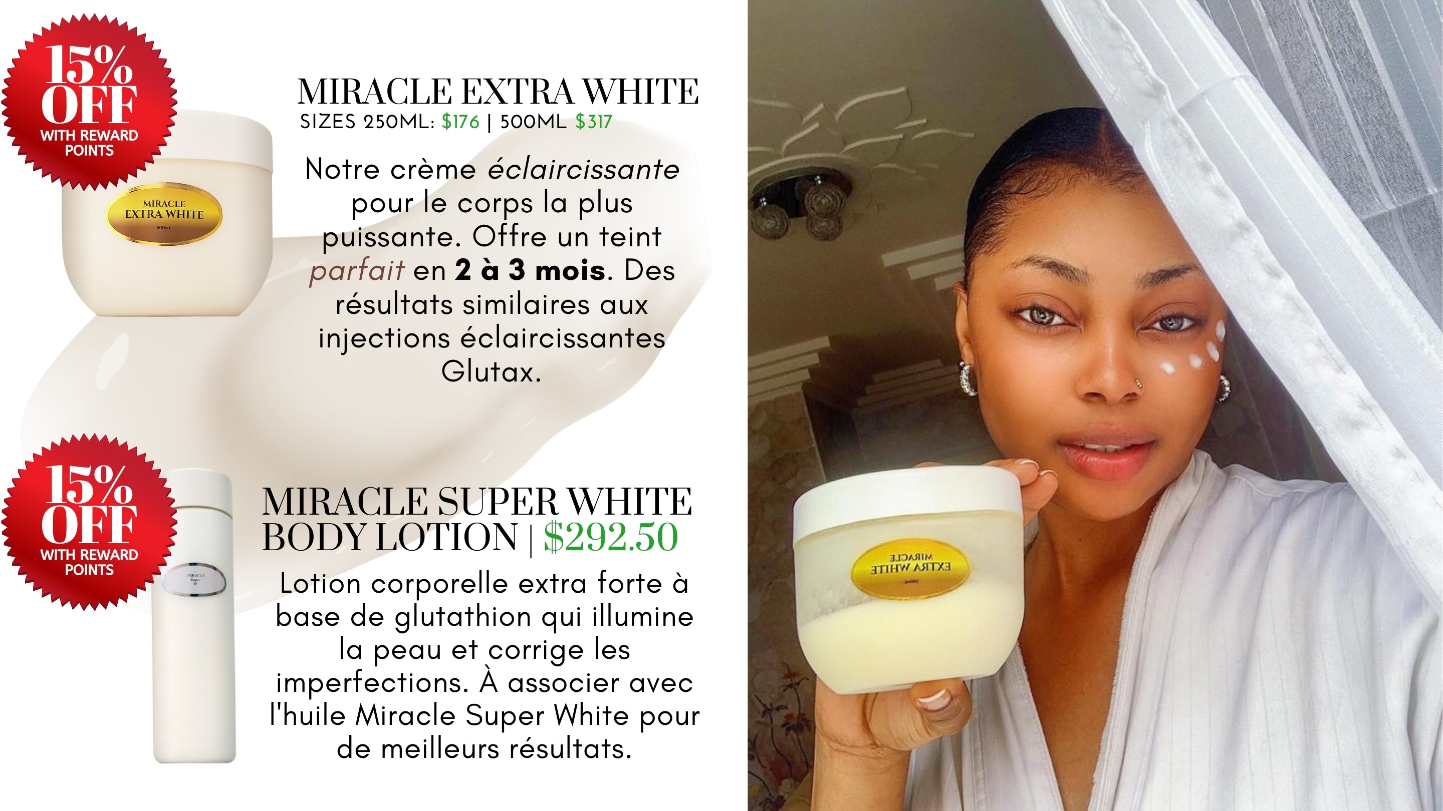 Miracle Extra White (250ml)