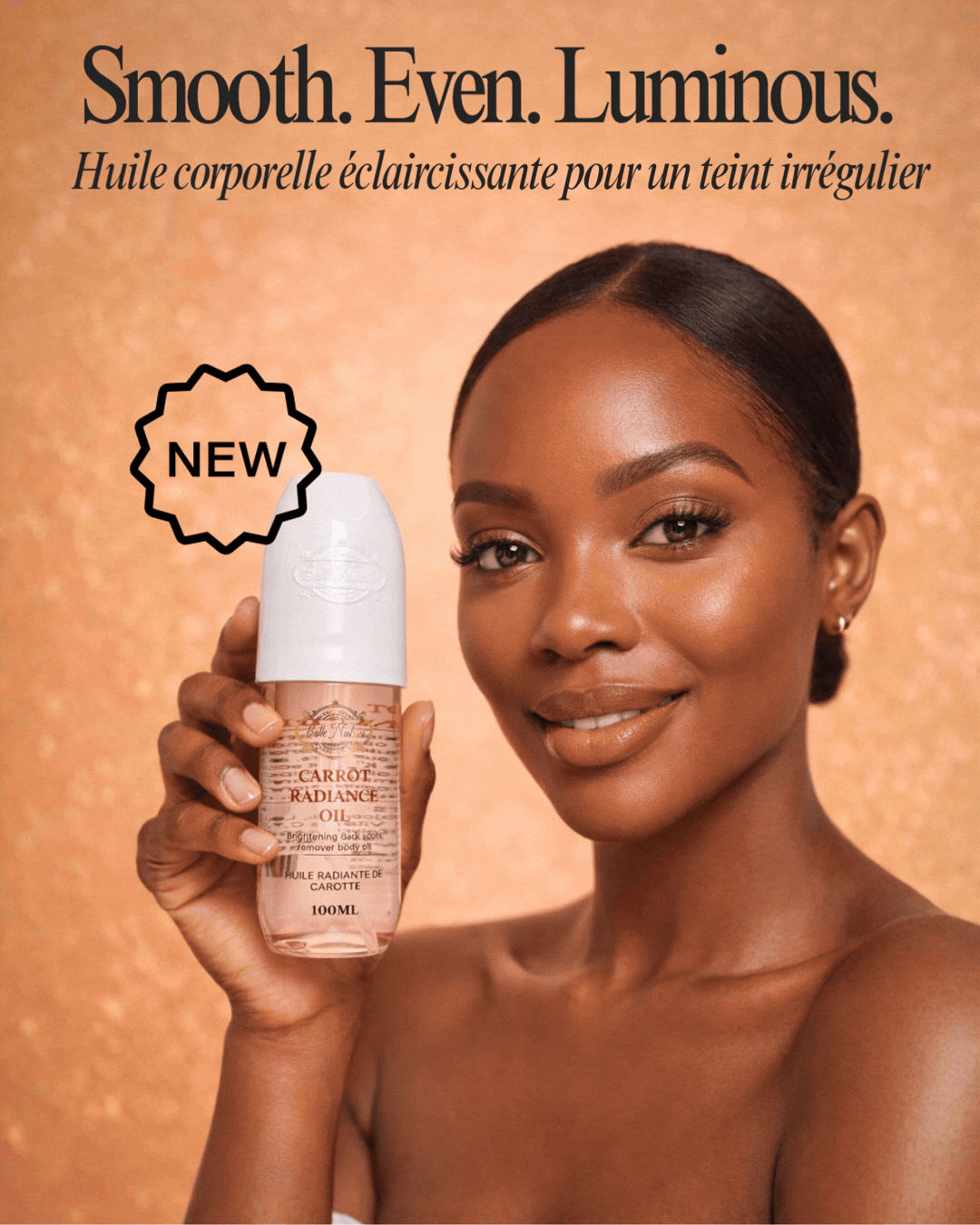 NEW Carrot Radiance Oil: Brightening Body Oil