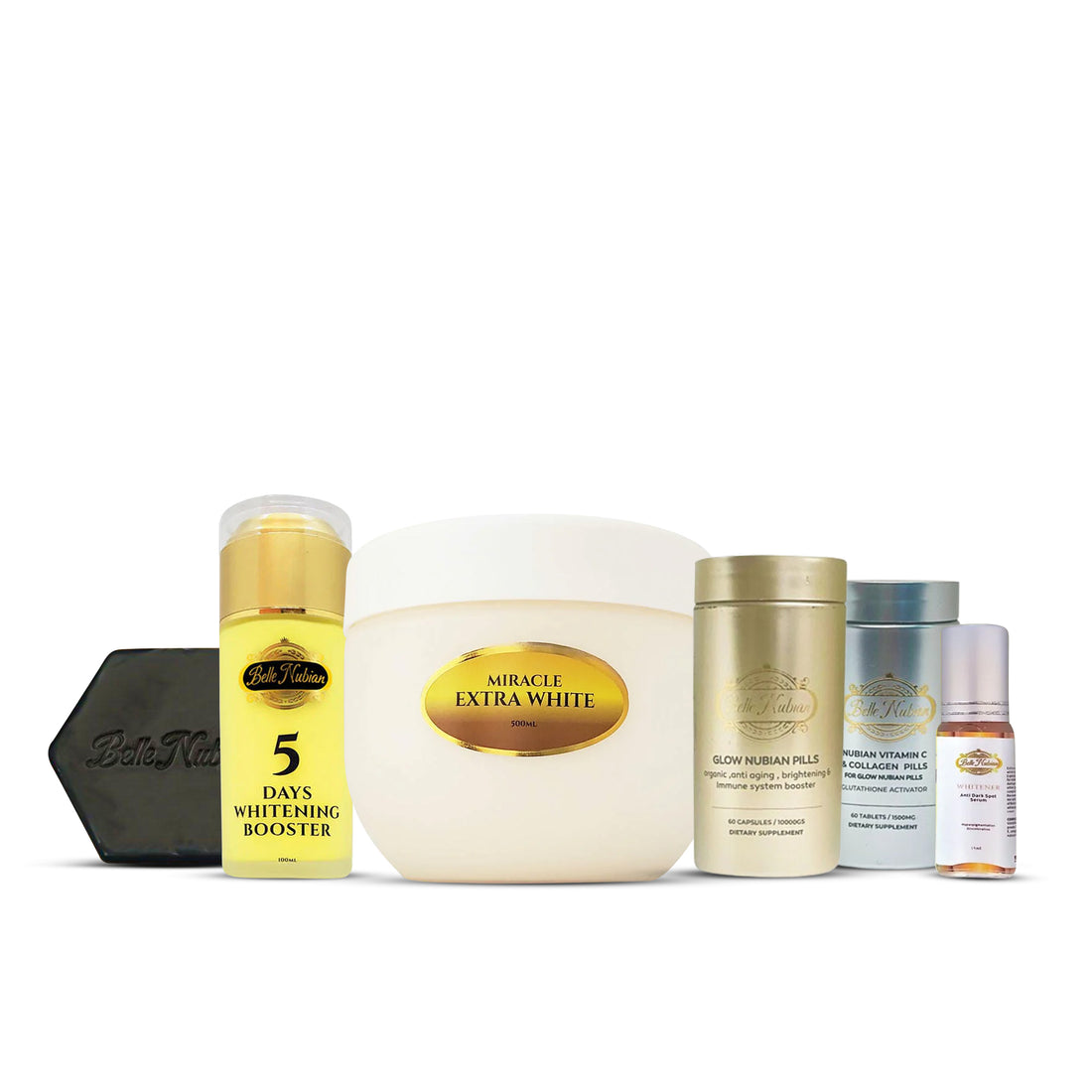 MIRACLE EXTRA WHITE SET(EXTRA STRONG HALF CAST SET) 500ml