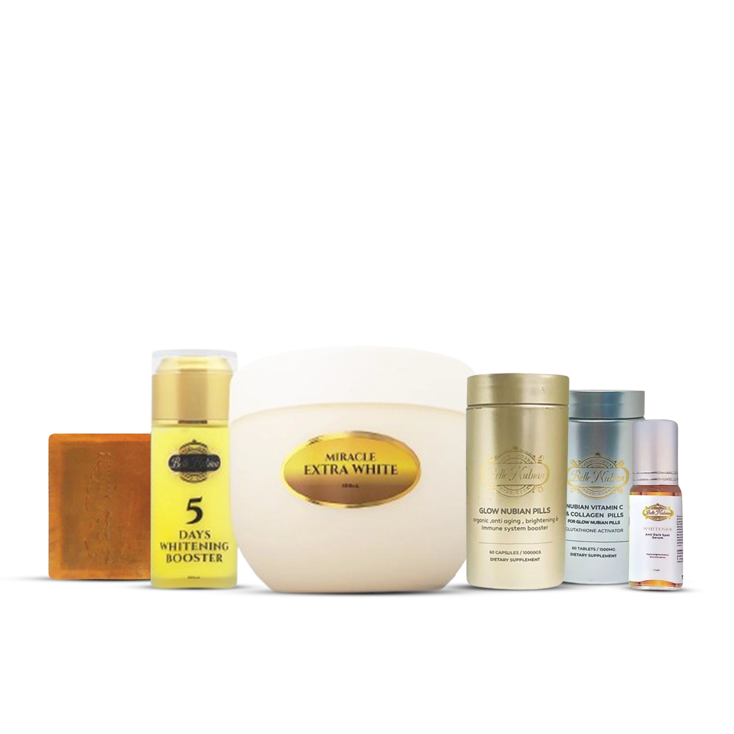 MIRACLE EXTRA WHITE SET(EXTRA STRONG HALF CAST SET) 500ml