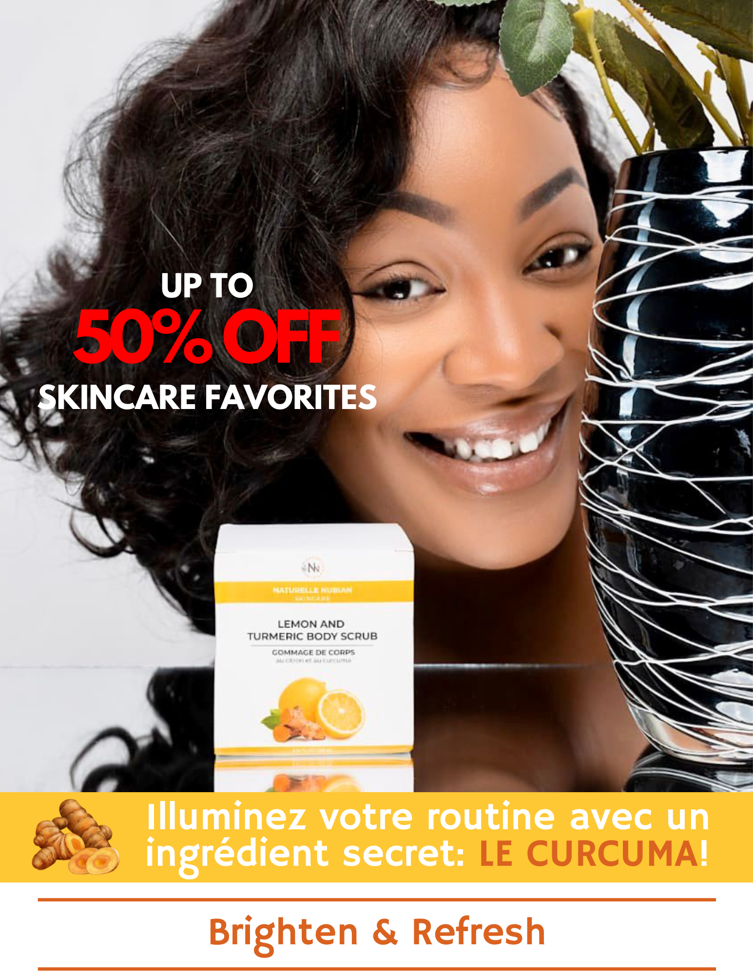 Lemon & Turmeric Body Scrub