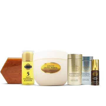 MIRACLE EXTRA WHITE SET(EXTRA STRONG HALF CAST SET) 500ml
