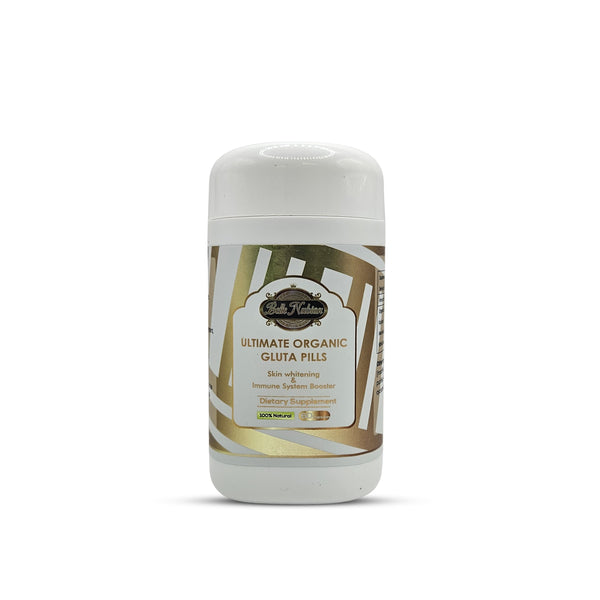Skin Lightening Gluta Pills | Organic Ultimate Gluta Pills  Belle Nubian  Skincare