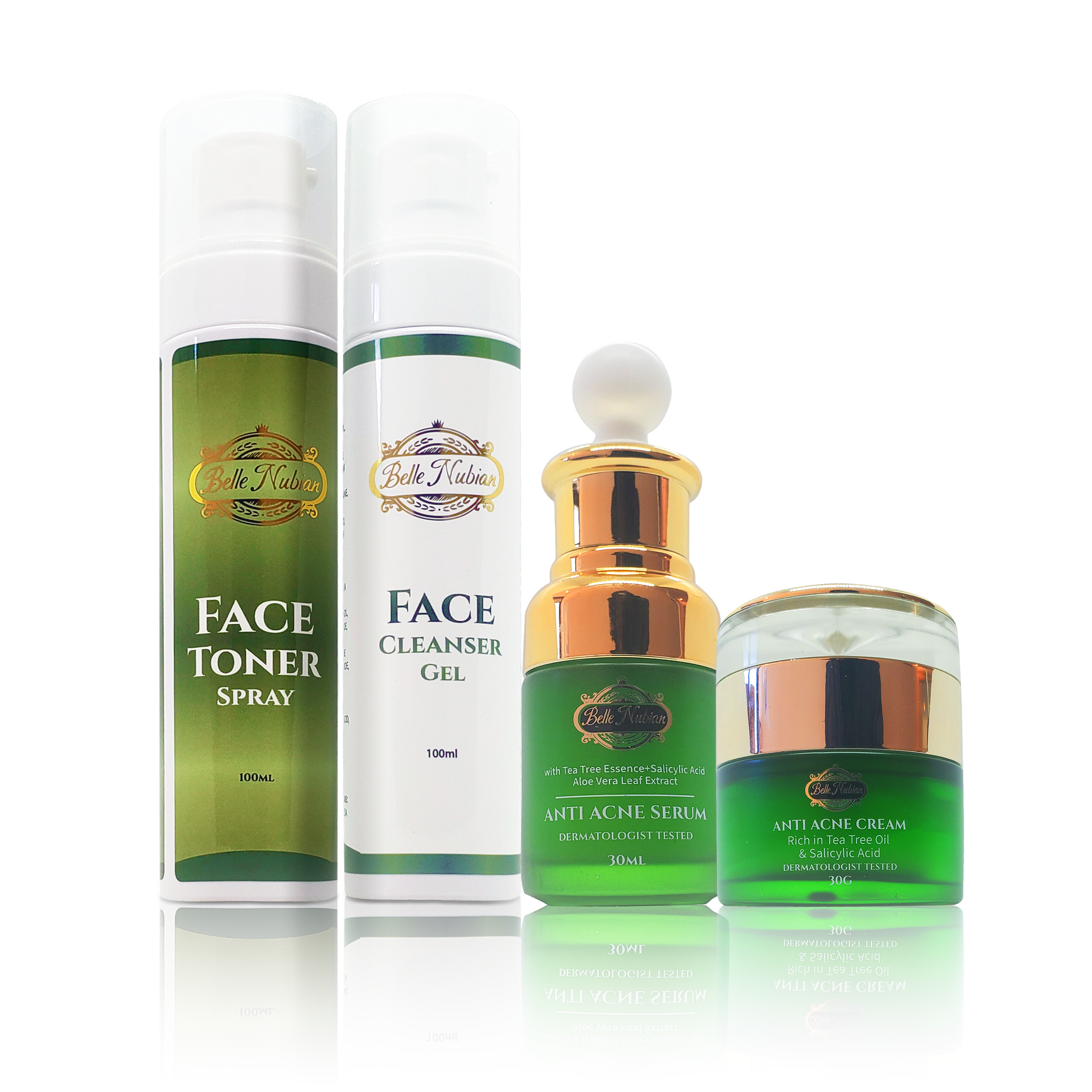 Anti acvne face toner- anti acne face serum- face cleancer gel- Anti Acne Cream