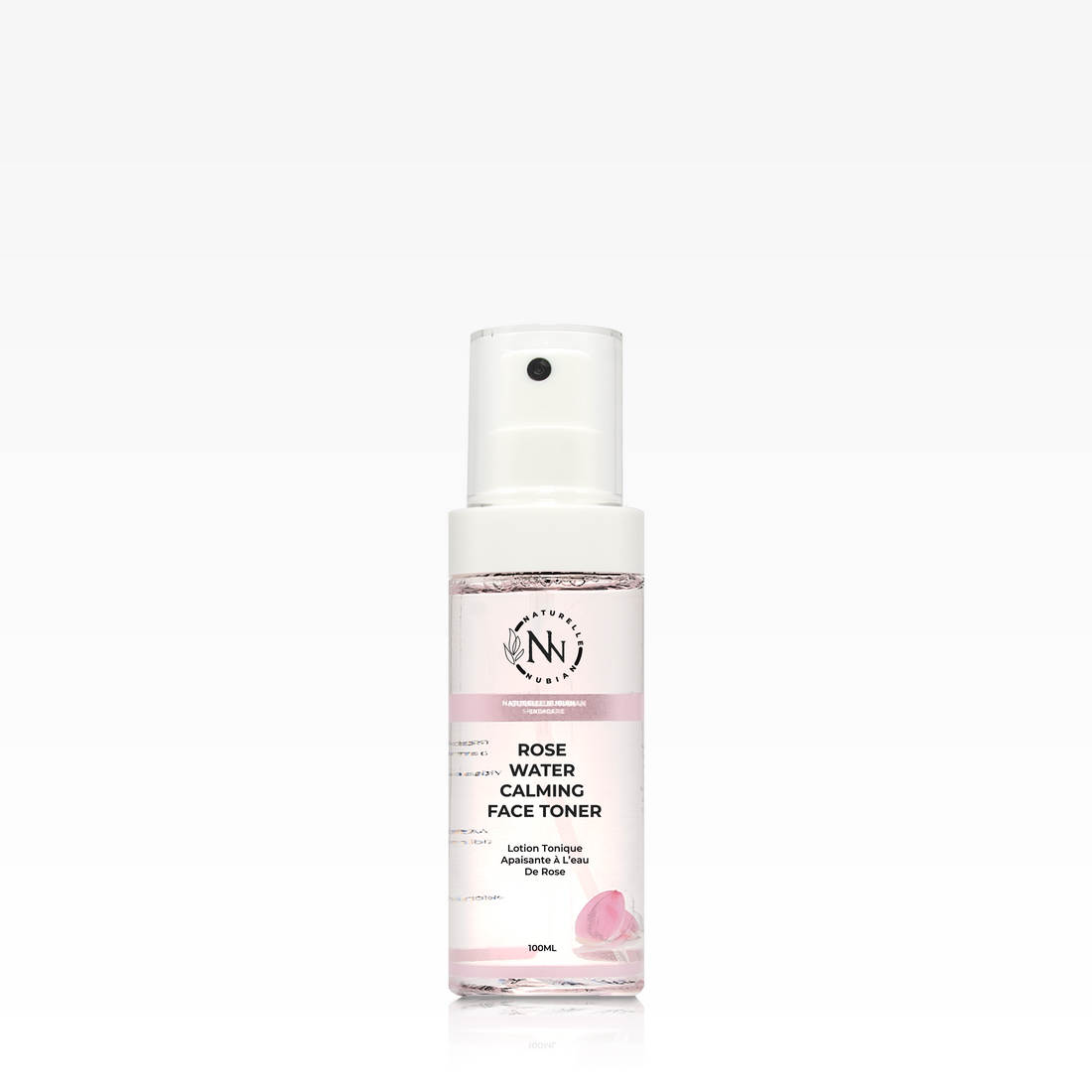 Rose water calming face toner