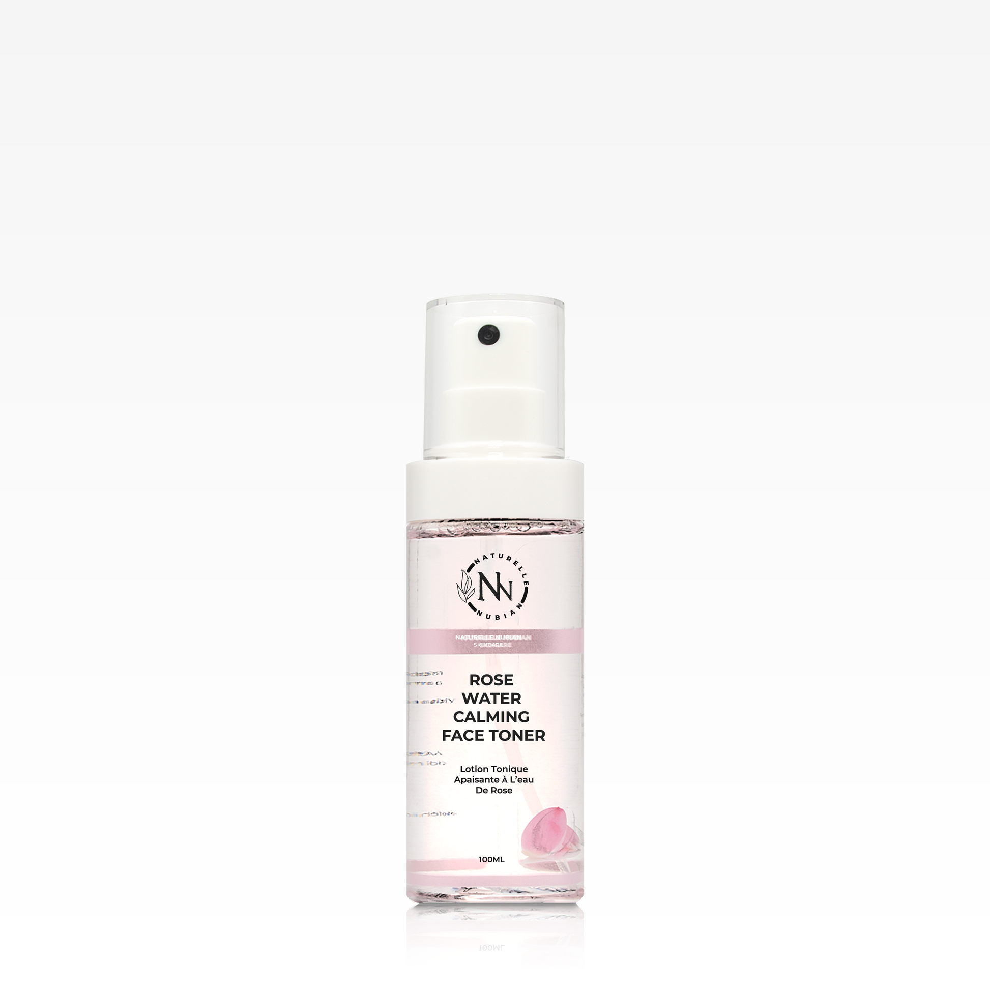 Rose water calming face toner