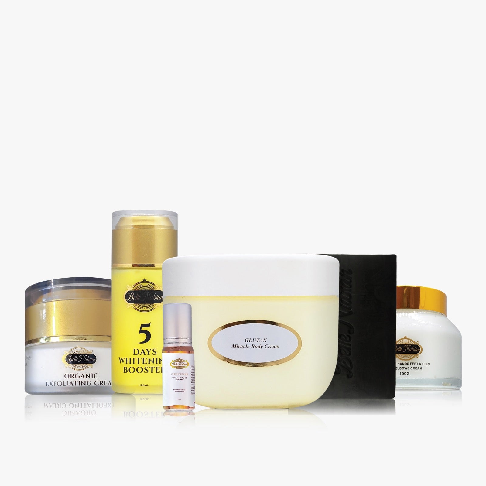MIRACLE SET 1 FOR IVORY SKIN WITH HAND REPAIR CREAM : GAMME MIRACLE 1 POUR PEAUX METISSEES