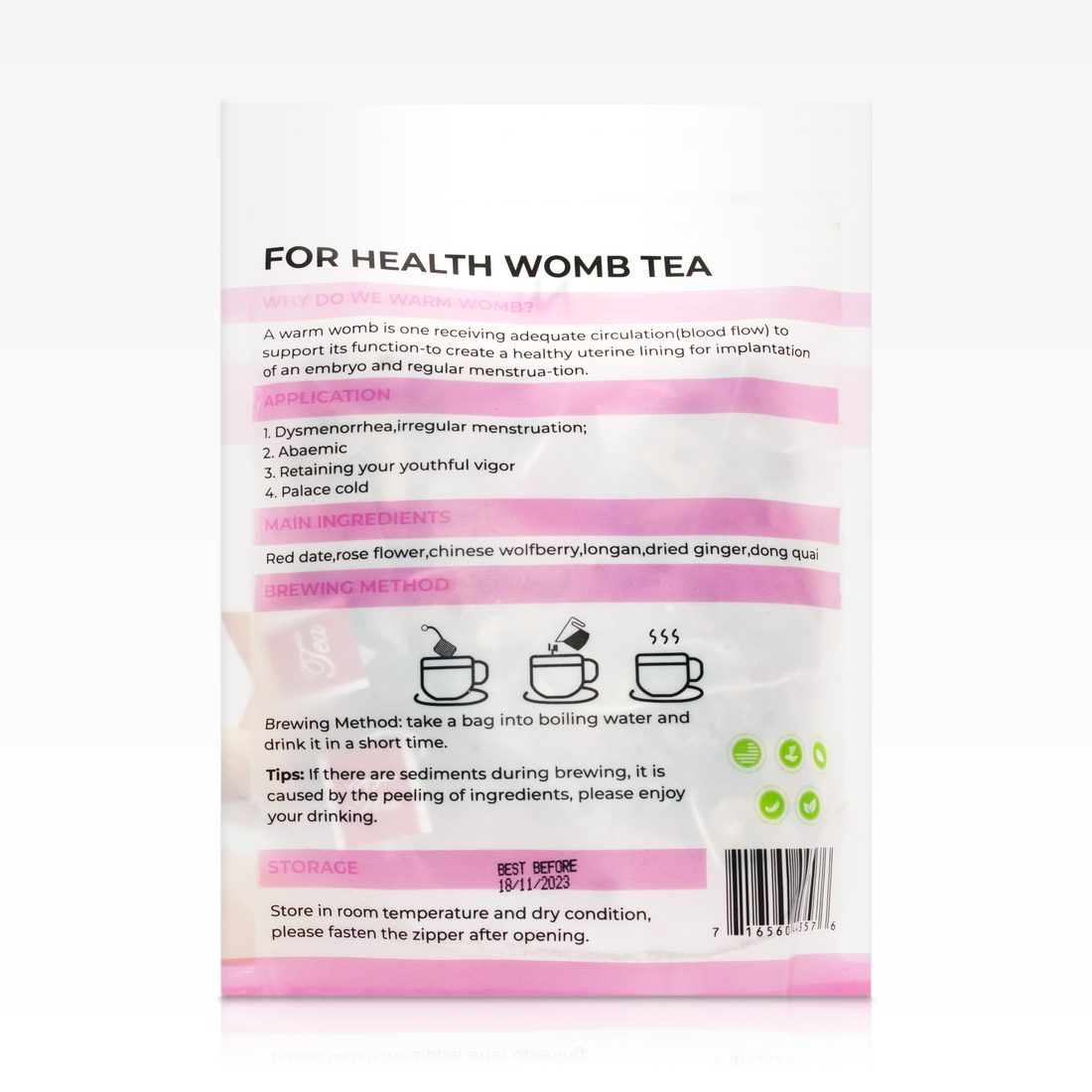 DETOX ORGANIC WOMB TEA