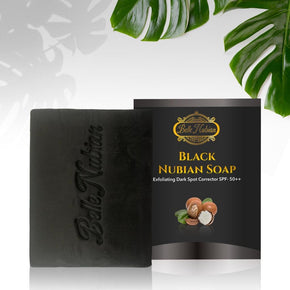 Black Soap with argan oil