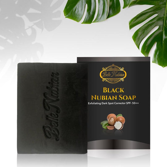 Black Soap with argan oil