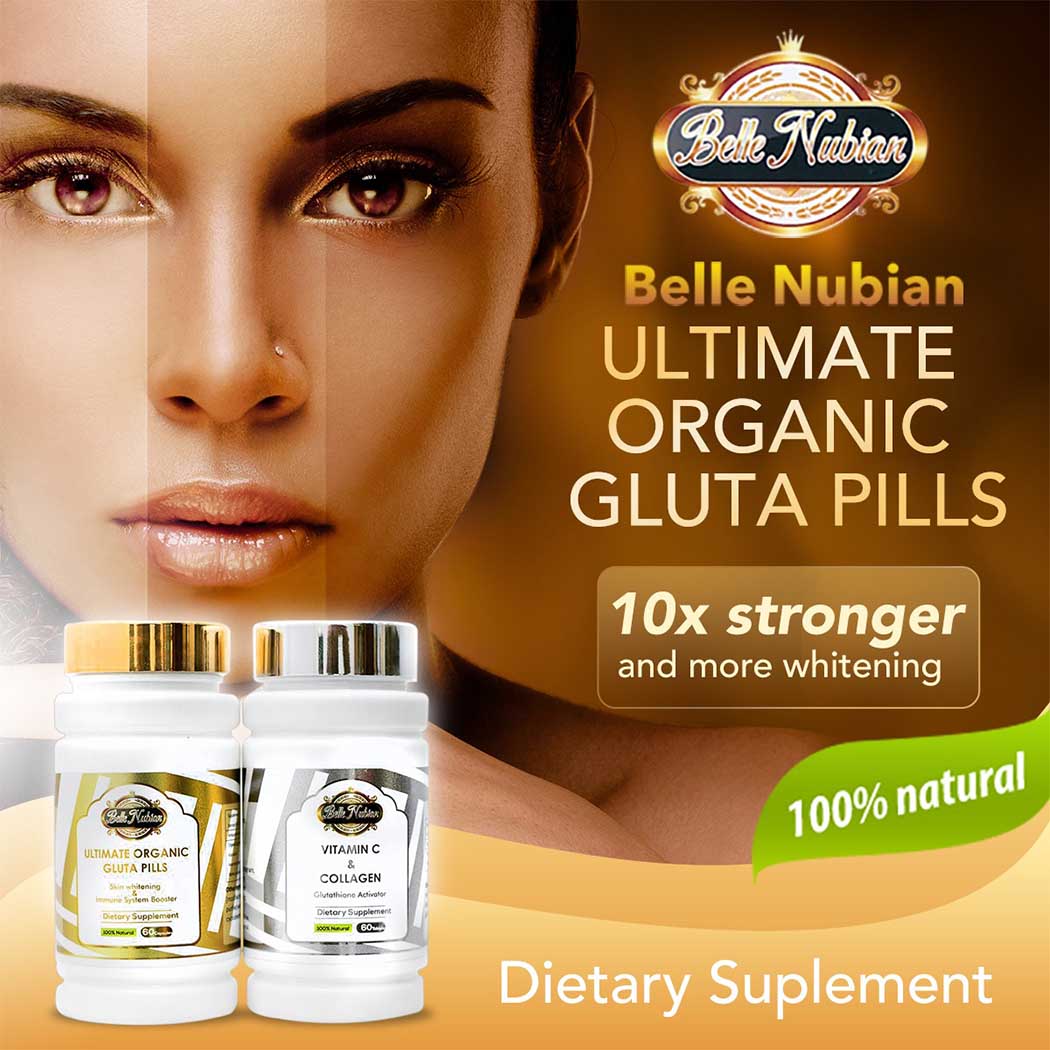 Ultimate Organic Pills + Vitamin C Collagen Belle Nubian Skincare Ultimate Organic Pills + Vitamin C Collagen Belle Nubian Skincare
