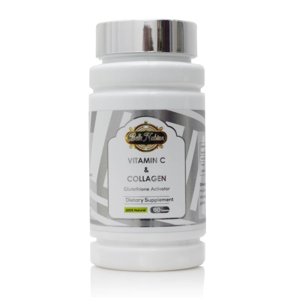 ULTIMATE ORGANIC VITAMIN C& COLLAGEN - Glutathione Cosmetics Belle Nubian Skincare ULTIMATE ORGANIC VITAMIN C& COLLAGEN - Glutathione Cosmetics Belle Nubian Skincare